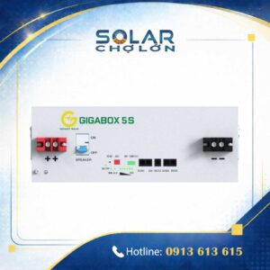 Pin lưu trữ điện mặt trời 51.2V-100Ah GIGABOX 5S