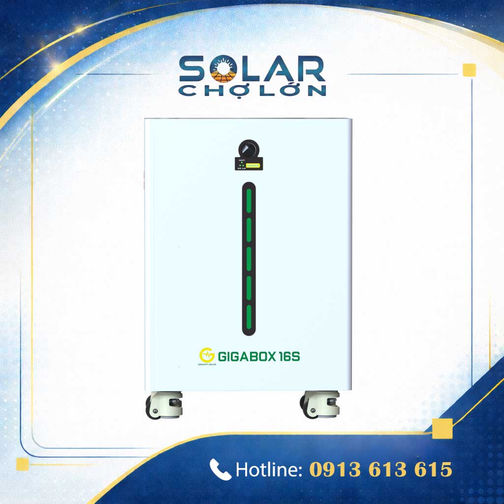 Pin lưu trữ điện mặt trời 51.2V-314Ah GIGABOX 16S Pin lưu trữ điện mặt trời 51.2V-314Ah GIGABOX 16S