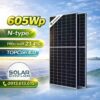 Tấm pin năng lượng mặt trời Astronergy 605Wp N-Type 2 mặt kính