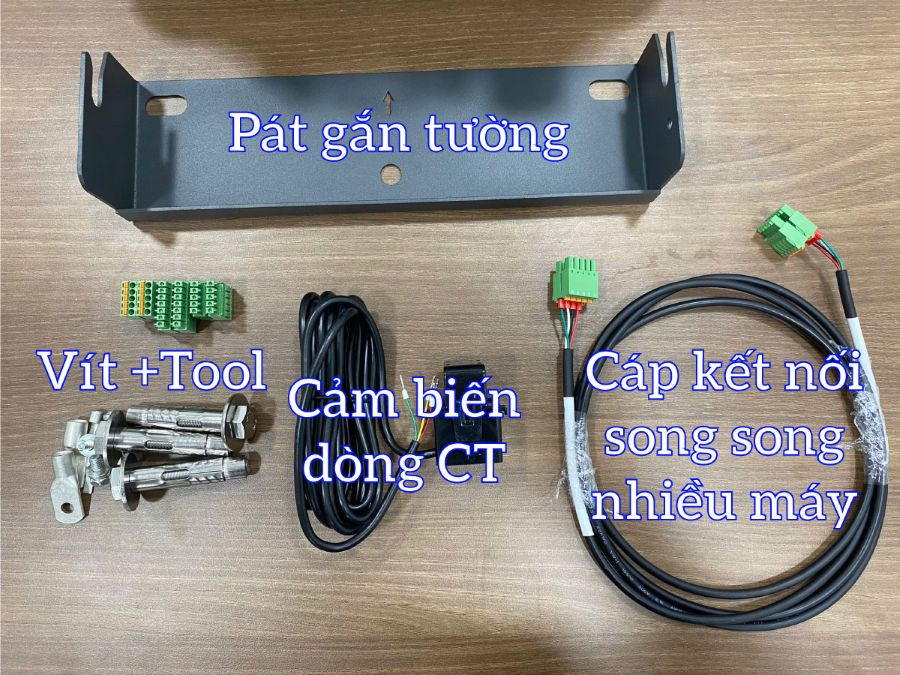 Phụ kiện đi kèm biến tần Inverter Hybrid Senergy 6kW SE 6K ECO