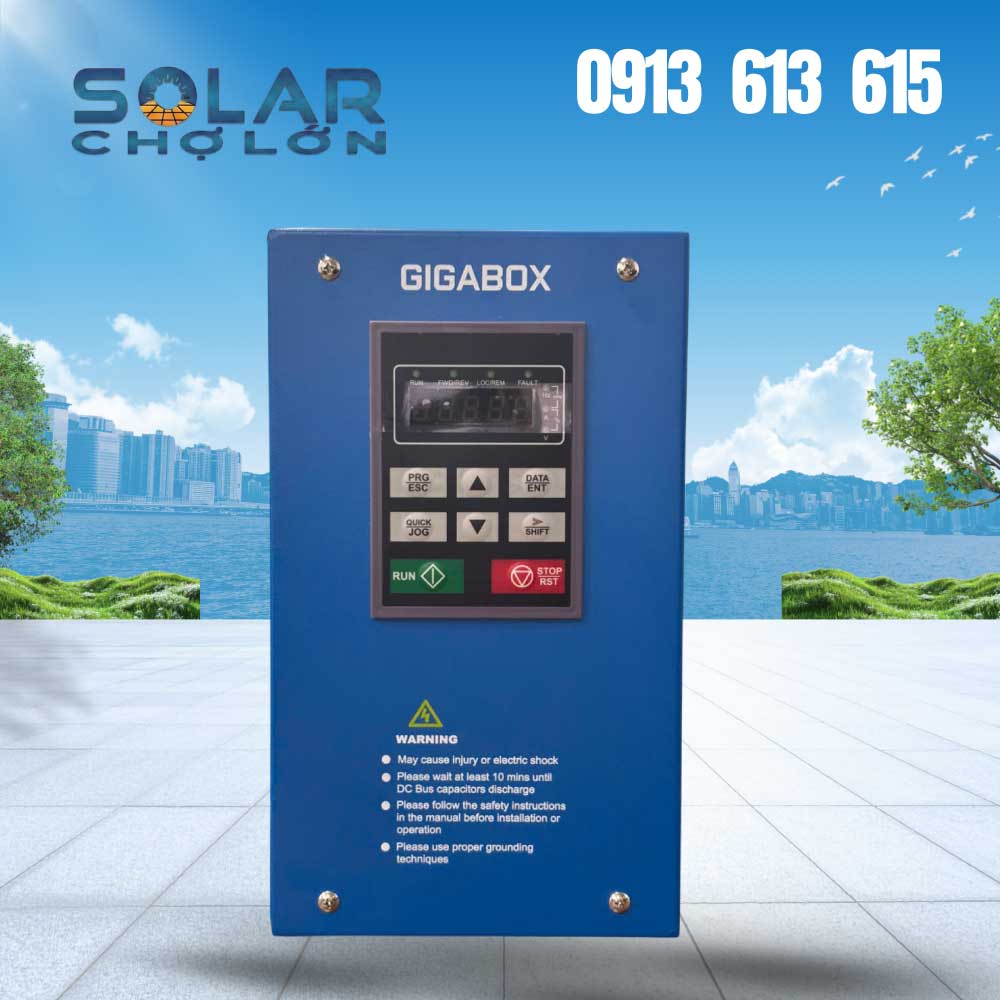 Biến tần bơm 3 pha Gigabox 11kW IP65