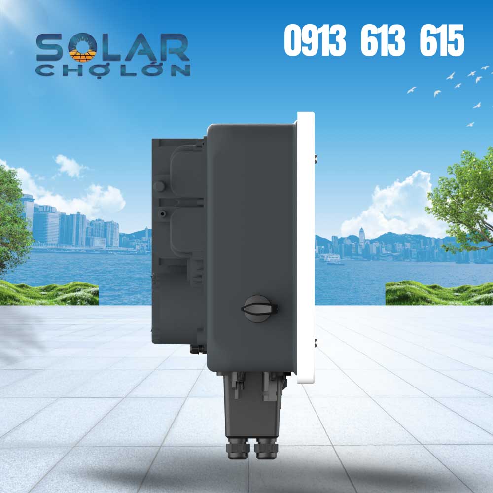Inverter-Hybrid-Sungrow-5kW-1-Pha-MG5RL-3 Mặt hông của Inverter Hybrid Sungrow 5kW 1 Pha MG5RL