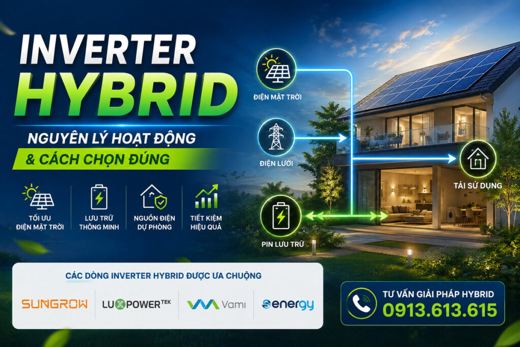 Inverter Hybrid - Nguyên Lý Hoạt Động Và Cách Chọn Đúng