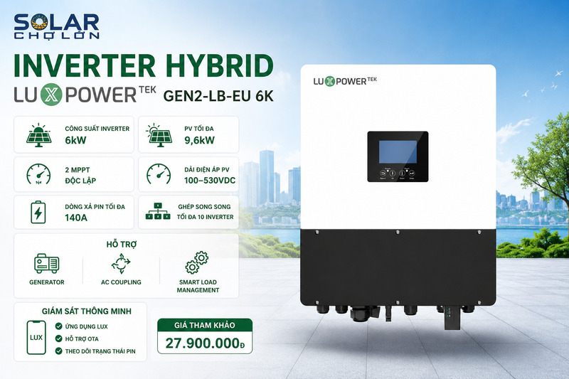 Inverter Hybrid LuxPower GEN2-LB-EU 6K