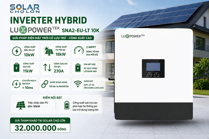 Inverter Hybrid LuxPower SNA2-EU-LT 10K